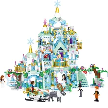 Друзья принцесса дворец зимний Волшебный дом Playmobil лед снег