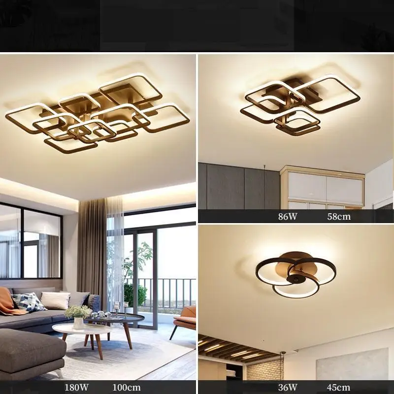 Приспособления для colgante moderna lampen современный потолочный светильник для luminaria гостиной светильники черный/de techo светодиодный потолочный светильник
