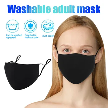 

Face Mouth Mask Cotton Fabric Cloth Protect Adult Reusable Breathable Washable Anti Pollution Pm2.5 Mascarilla Reutilizable