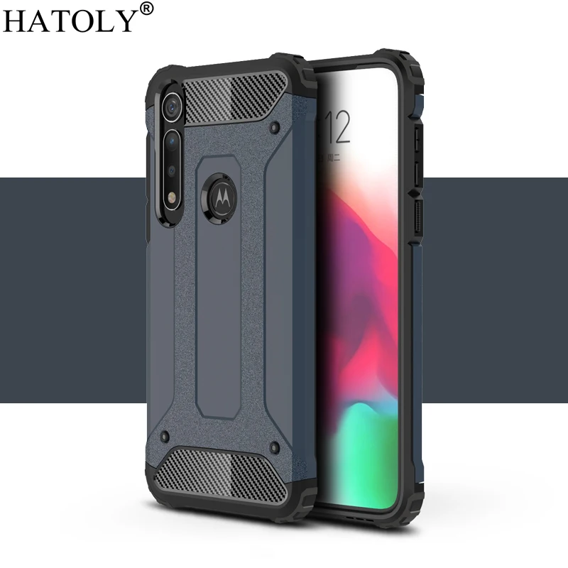 Чехол-накладка для Motorola Moto G8 Plus противоударный жесткий силиконовый | Мобильные