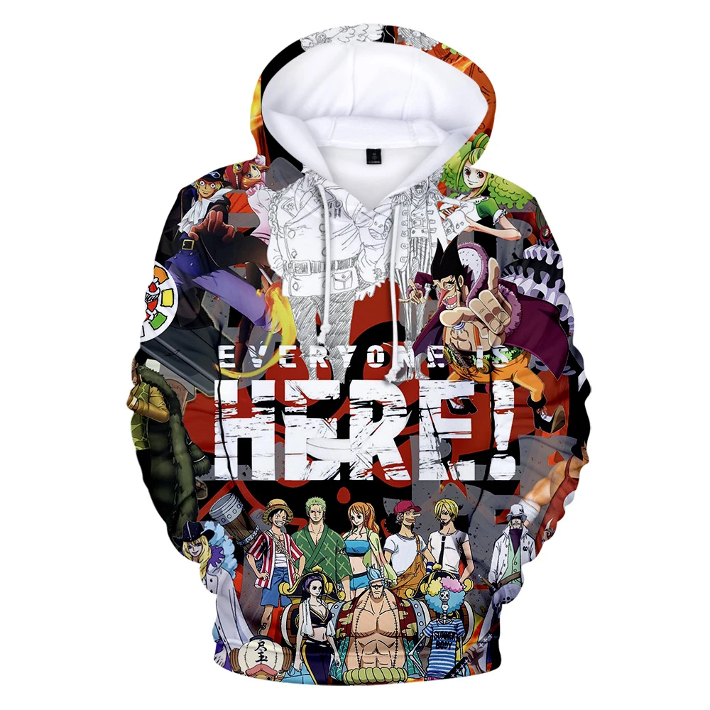 3D print ONE PIECE Mad action Hoodies Sweatshirts Men/Women Fashion Hooded  Sale Casual Streetwear Clothes Pullovers Tops