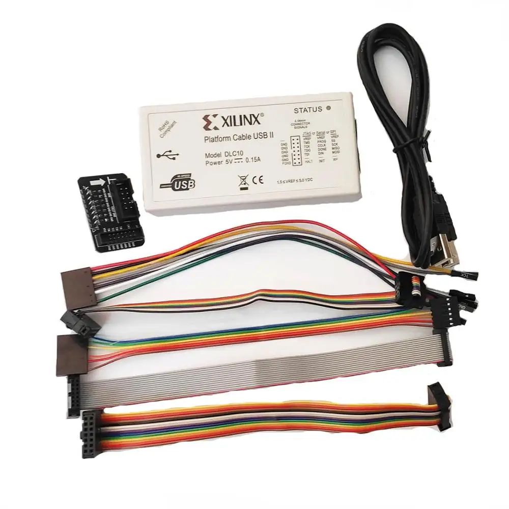 Кабель платформы Xilinx DLC10 2 шт./лот USB кабель для загрузки Jtag программатор FPGA/CPLD