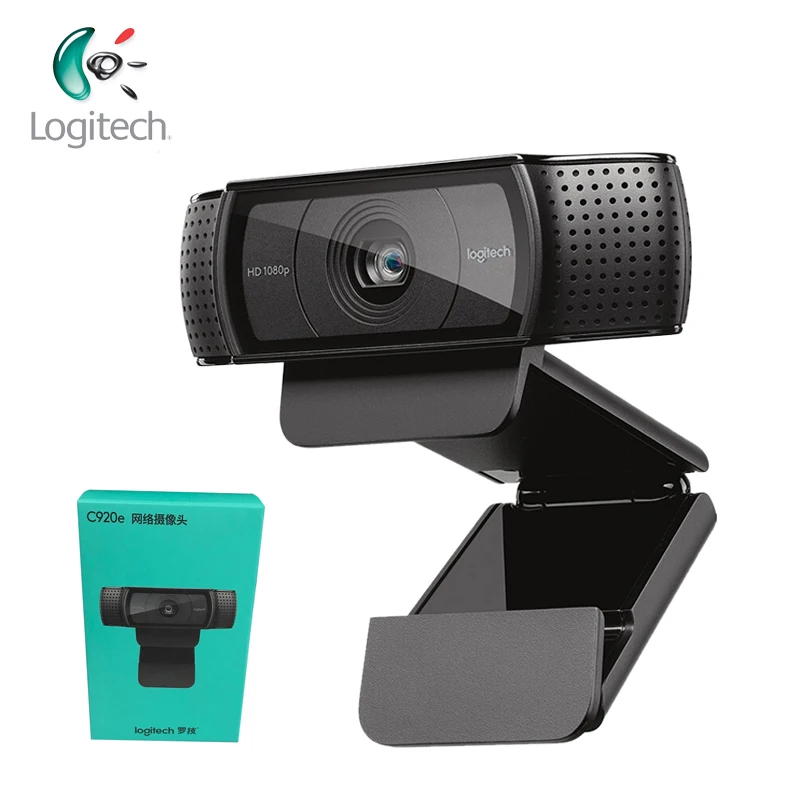 

Logitech C920E HD 1080P Webcam Autofocus Camera Full HD 1080P Video Calling with Stereo Audio Support Offical Verification