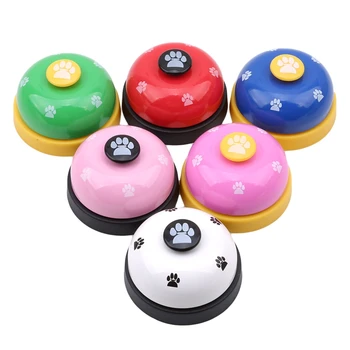 

High Quality New Pet Call Bell Toy For Dog Interactive Pet Training Bell Toys Cat Kitten Puppy Food Feed Reminder Feeding
