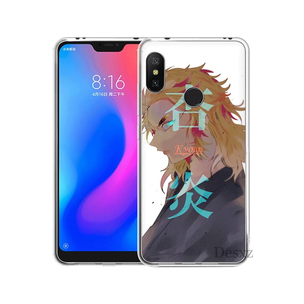 Чехол для телефона для Xiaomi mi F1 9 9T MAX 3 A3 Pro CC9 CC9E 5 5S 6 mi x 2S 8 A1 A2 5X 6X Lite чехол Rengoku Kyoujurou убийца