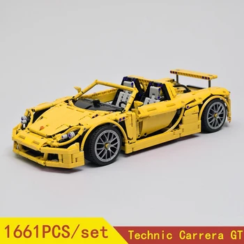 

MOC SERIES Carrera GT Super Racing Car Fit LeGINGlys Technic MOC-8579 Model Kits Building Blocks Bricks Toy Kid birthday Gift