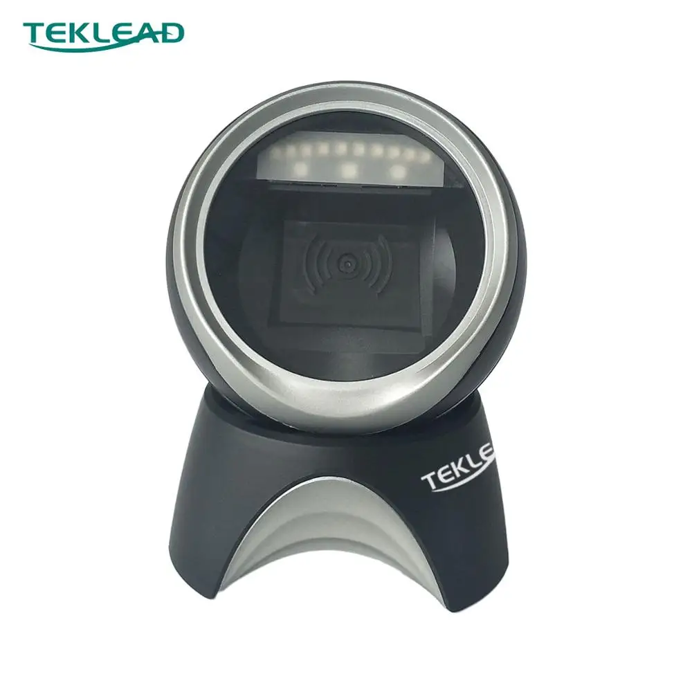 TEKLEAD 2D автоматический сканер штрих кодов всенаправленный USB считыватель для