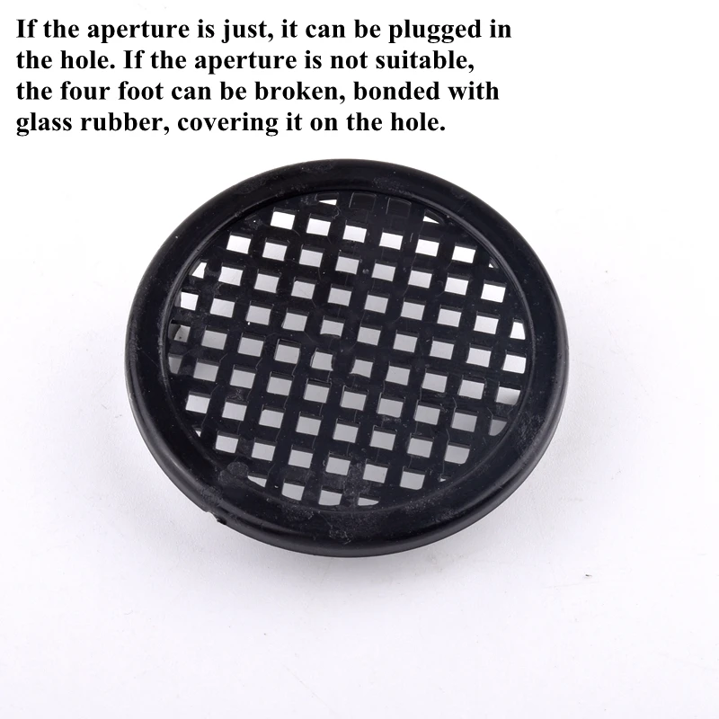 1pc 45mm 65mm Runde Loch Filter Mesh Aquarium Aquarium Seite Filter Bildschirm Wasser Tank Reinigung Kanalisation entwässerung Abdeckung Net – Detail 6