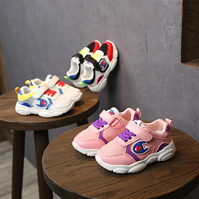 Кроссовки для мальчиков детская обувь повседневная маленьких девочек бега