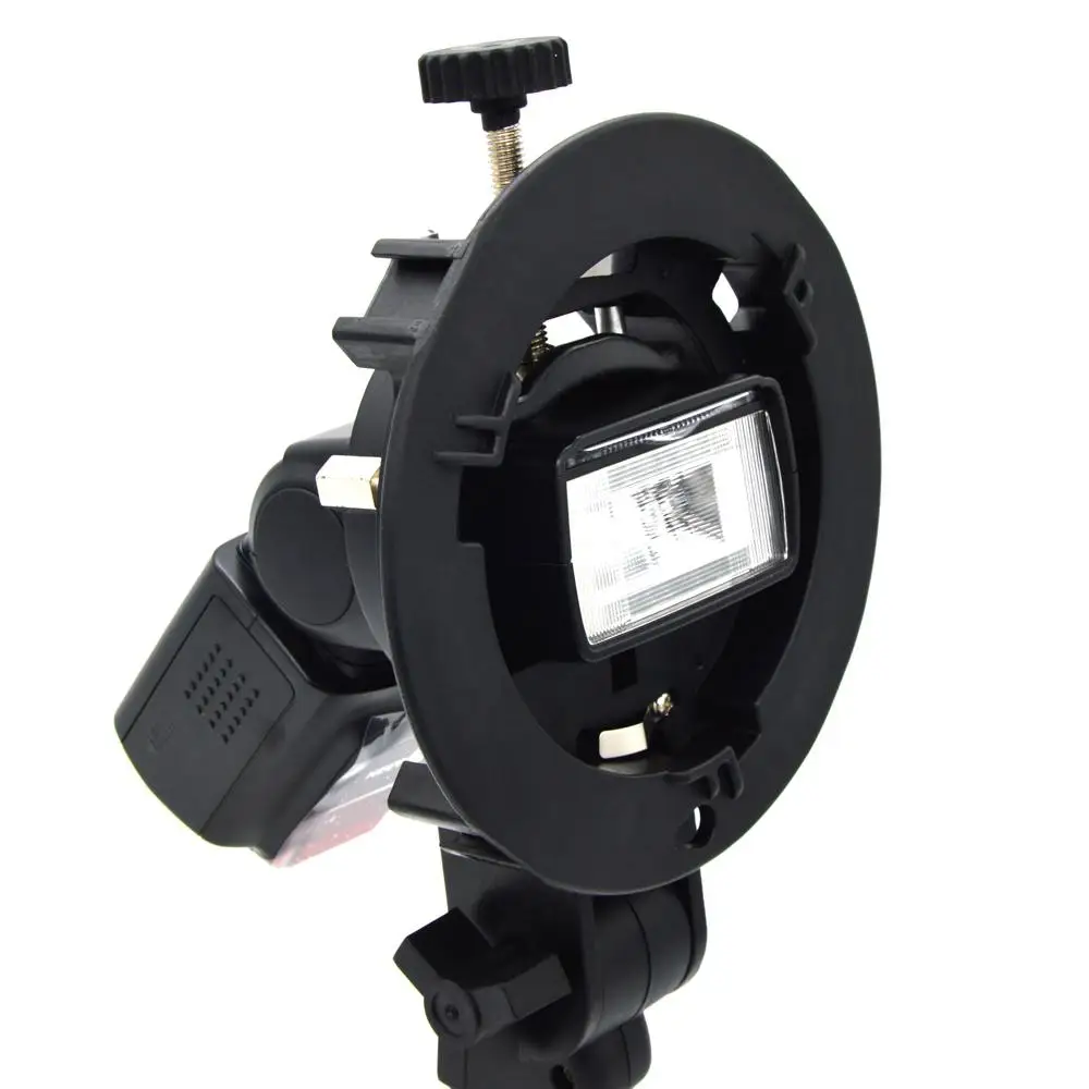 Кронштейн Pro Mount Adapter Holder Для Speedlite Snoot Flash Softbox Рукоятка Кронштейн S-type Speedlite Bracket R60
