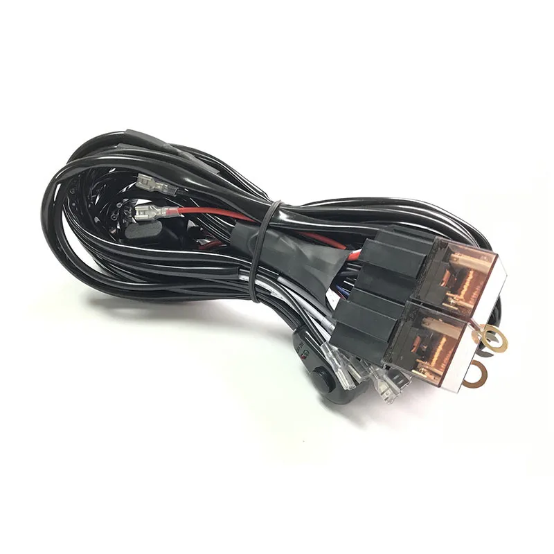 

New Style Wrangler Modified High-Power LED Spotlight Distance Double Control Two Drive Five Work Light Switch Harness