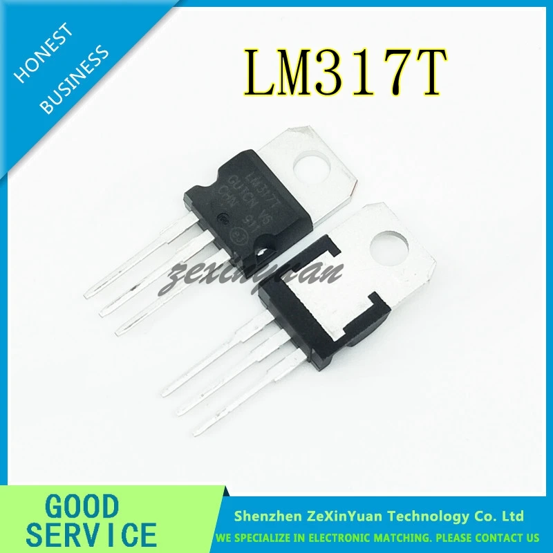10 шт./лот LM317T LM317 TO-220 Регулируемый регулятор напряжения | Электроника