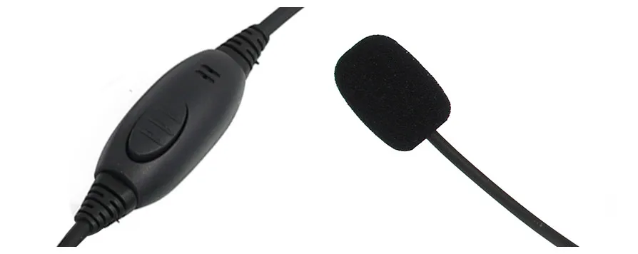 Для Motorola GP338 PLUS GP344 GP388 рация с односторонней головкой тактическая гарнитура для езды на велосипеде
