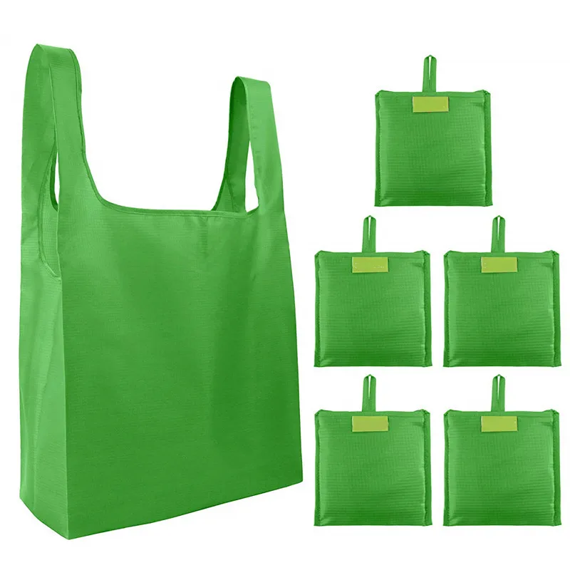 

Nice New Style Folding Custom Eco Friendly Foldable Reusable Shopping Bags