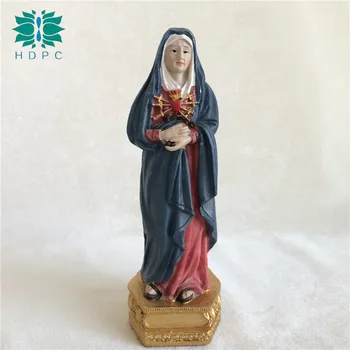 

Blue robe Madonna hau DE sand equipment box treatment photography props rosary church family sculptures