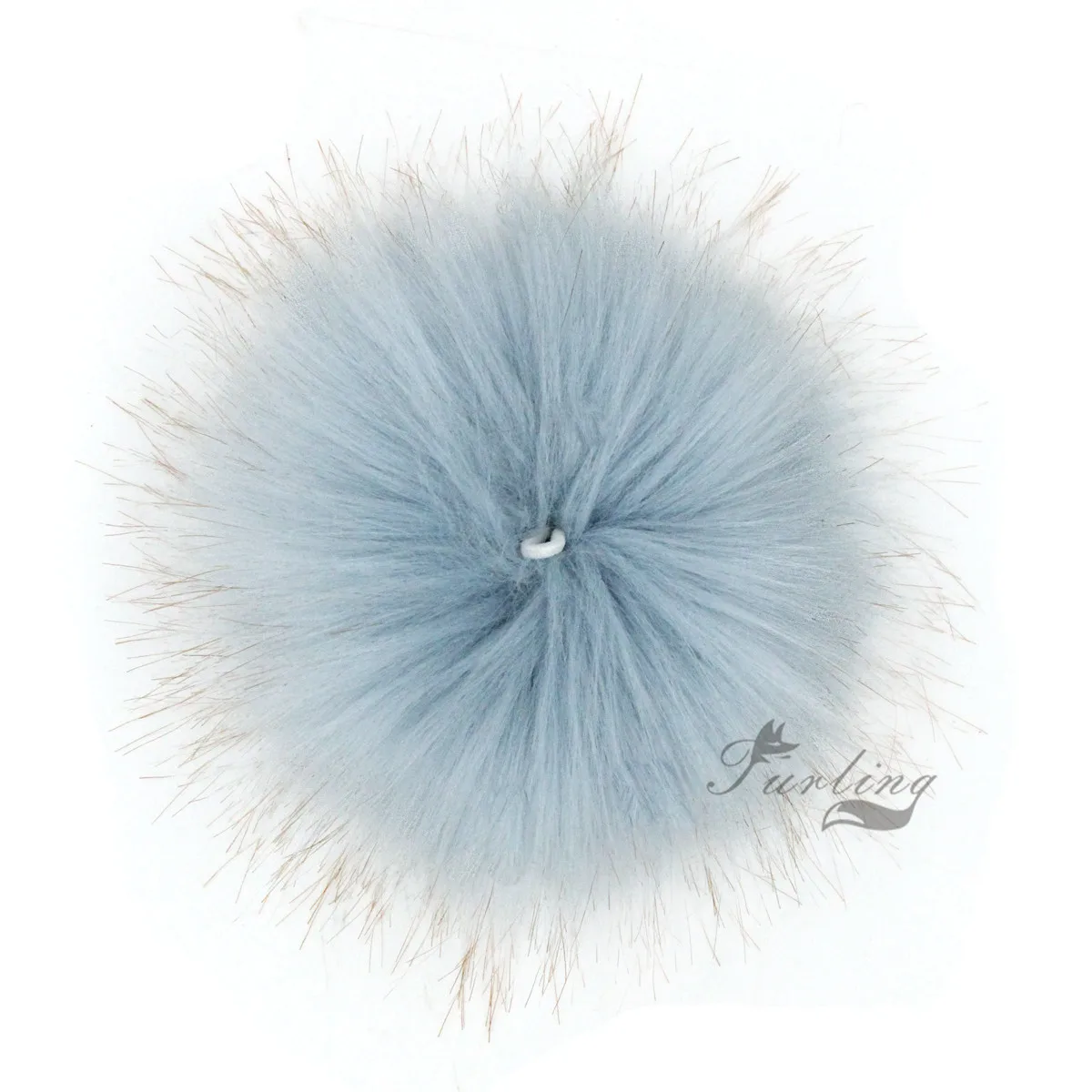 Furling Set of 12pcs High-density 13CM -5INCH Faux Fox Fur Pompoms Ball for Hat Gift for Knitter Yarn Accessories