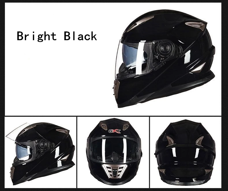 Gxt-capacete masculino para motocicleta, material abs respirável,