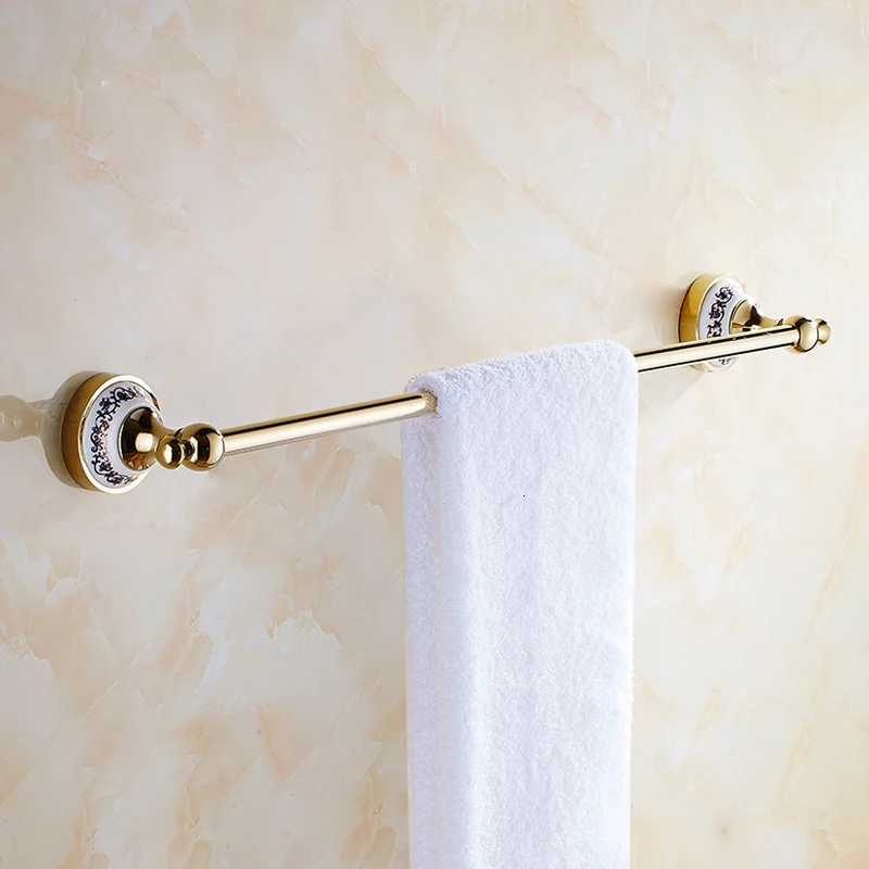 ingSetowelbar Золотой мешок для ванны, керамика, керамическая основа, мыльница, продукты для ванны(kd501 - Цвет: ingSetowelbar