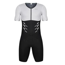 ROKA Summer Cycling Jersey Skinsuit Men Cycling Equipment Tights Triathlon Suit Running Swimming Maillot Ciclismo Hombre