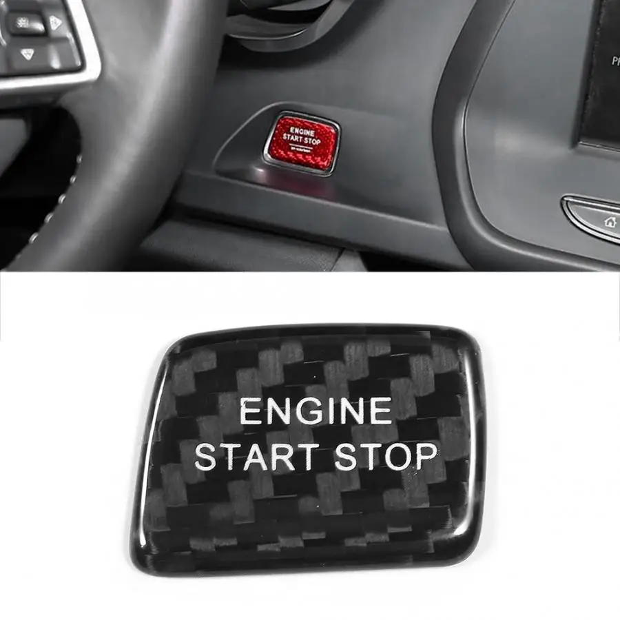 1 шт. Start Stop крышка кнопки запуска двигателя накладка наклейка для Chevrolet Camaro абсолютно новые автомобильные аксессуары