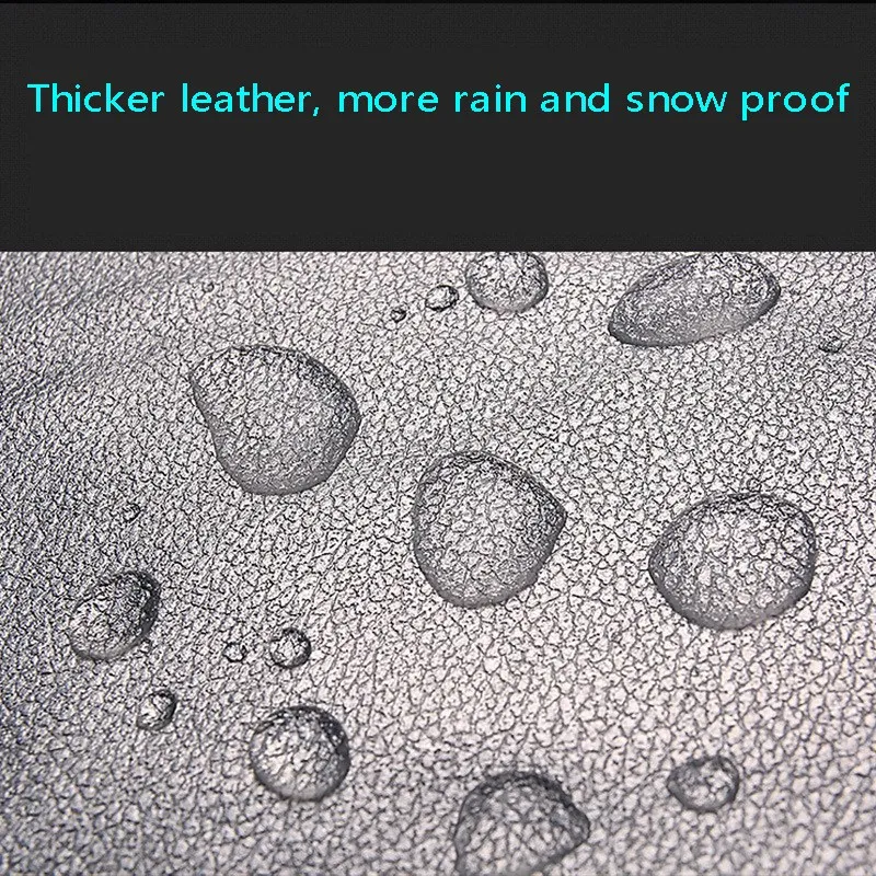 

Car Clothing Thickened Leather Pattern Car Cover Waterproof Sun Protection Reflective Protective Cover