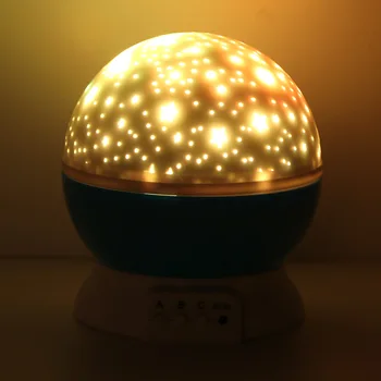 

Novelty Luminous Toys Romantic Starry Sky LED Night Light Projector Battery USB Night Light Birthday Toys For Children