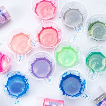 

Magic Golden Flowing Auroral Powder Mica Pearlescent Colorants Resin Pigment M0XB