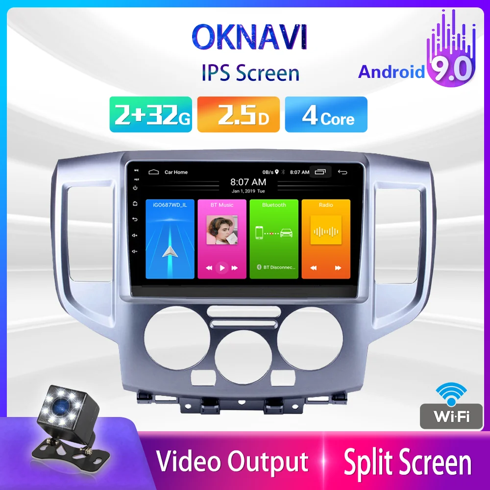 Для Nissan NV200 автомобильное радио 2011 2018 Android Мультимедиа Стерео dvd плеер зеркало