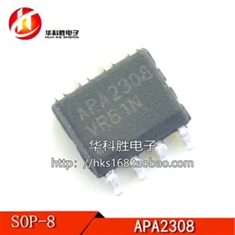 Оригинал 5 предметов в партии APA2308 = PT2308S-S PT2308L-S IC лапками углублением SOP-8 SOP8 |