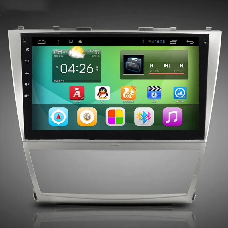10," Android стерео радио аудио DVD gps навигация головное устройство Sat Nav для Toyota Camry 2006 2007 2008 2009 2010 2011