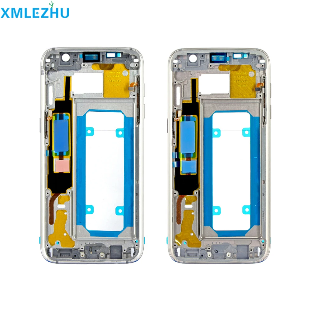 5 шт. корпус Midle рамка для samsung Galaxy S6 S7 edge G920 G925 G930 G935F ЖК-дисплей средняя Шасси