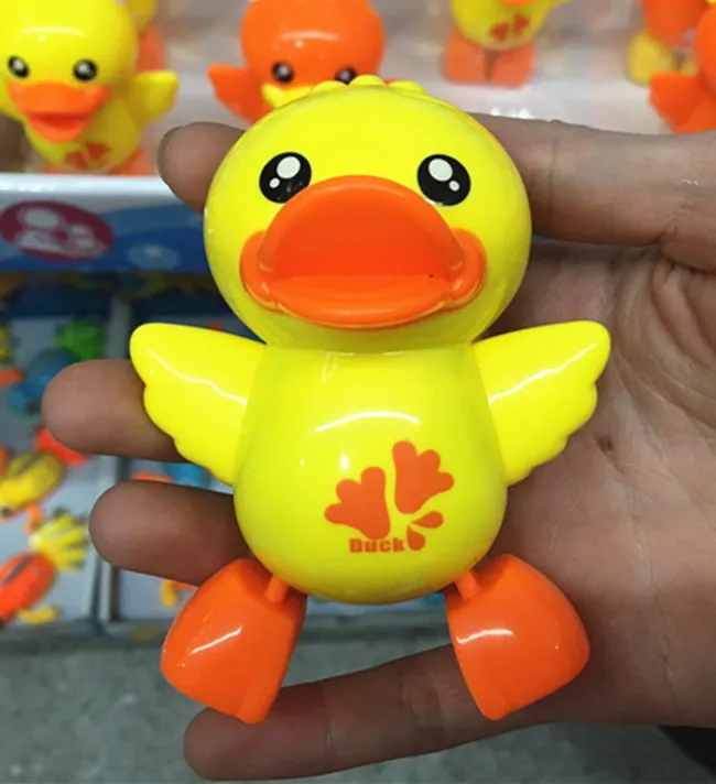 Намотка Весенняя плавающая уточка Детская летняя игра с водой игрушечная уточка для ванны Горячая