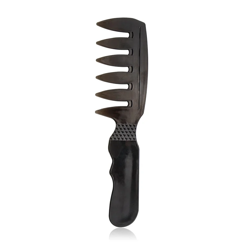 Oil head comb-2 5 шт. набор масляная голова гребень набор Термостойкие антистатические прочный широкий гребень для волос набор Инструменты для укладки мужские Инструменты для укладки - Цвет: Oil head comb-2
