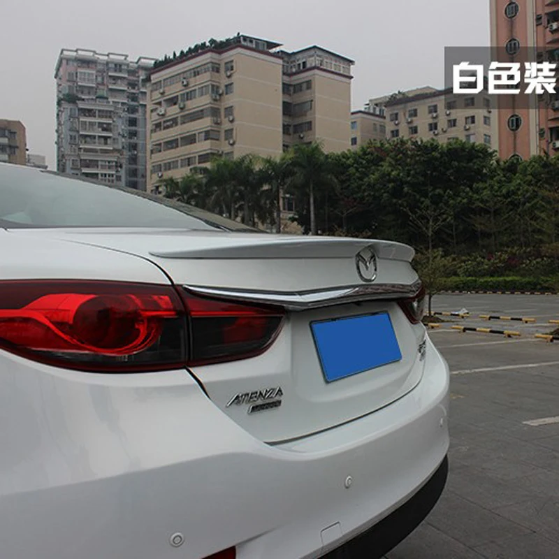 Неокрашенный задний спойлер для Mazda 6 Atenza 2014 2015 2016 высококачественный из АБС