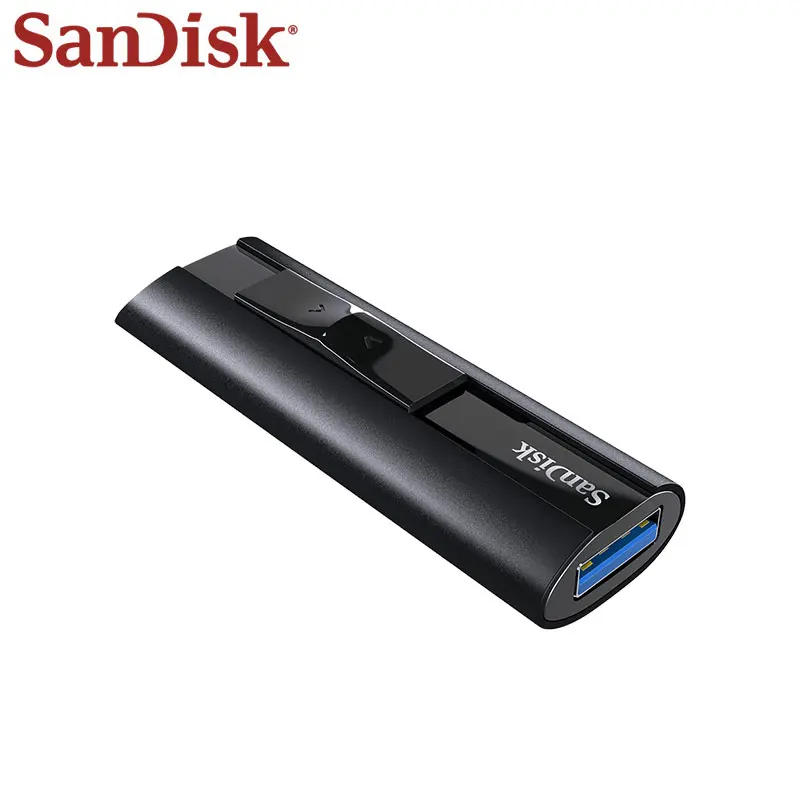 Двойной Флеш накопитель SanDisk USB флэш Extreme PRO 3 2 твердотельный 256 ГБ 128 до 420 МБ/с.
