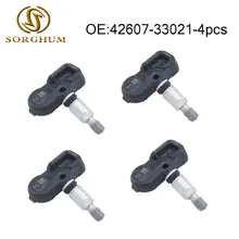 4 шт. система контроля давления в шинах датчики для Toyota/Scion/Lexus PMV-107J 42607-33021