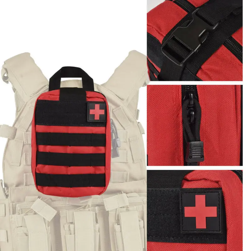 Специальная сумка аптечка для выживания Molle Rip-out EMT сумка IFAK медицинская красная
