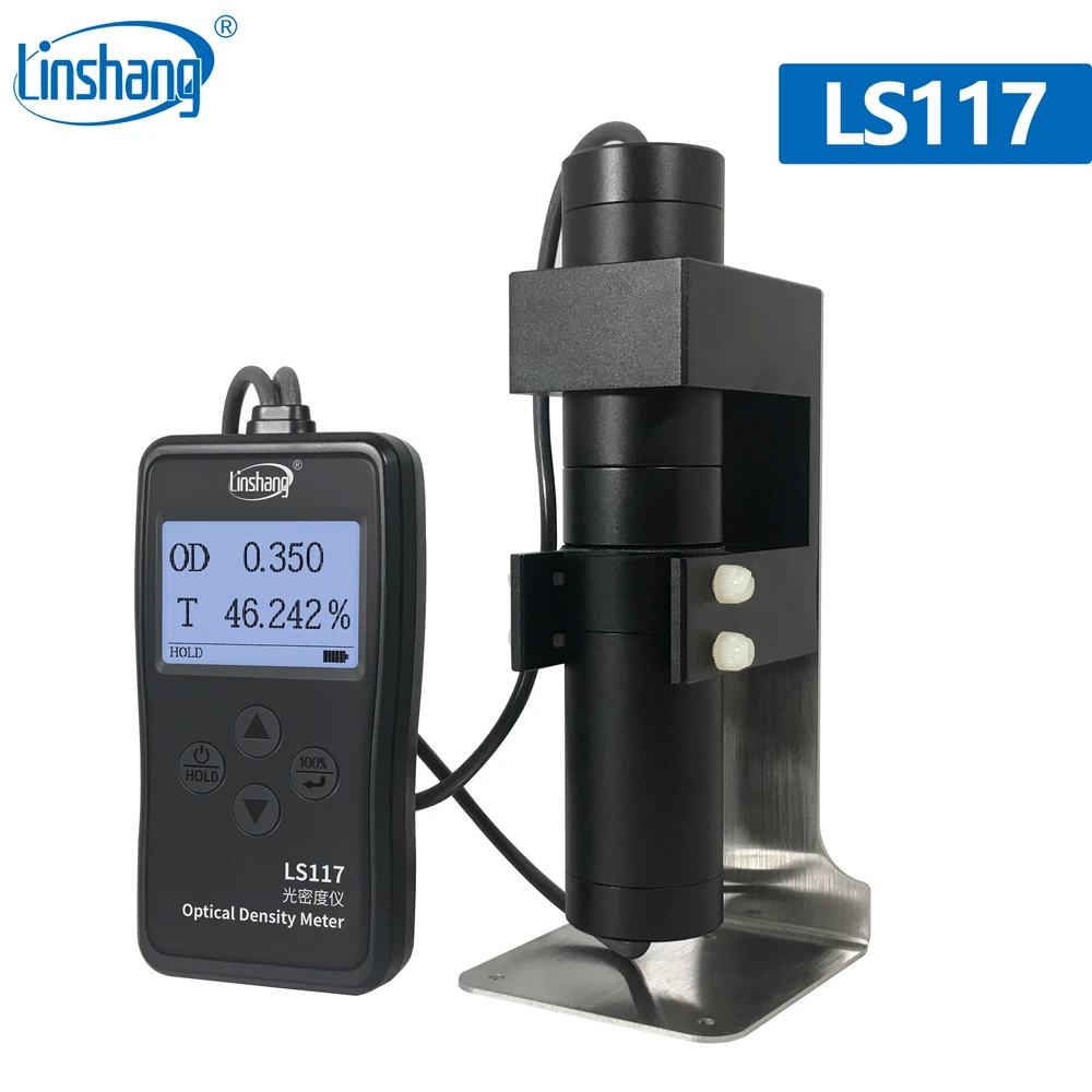 Linshang LS117 денситометр Оптический измеритель плотности тестирование точечной