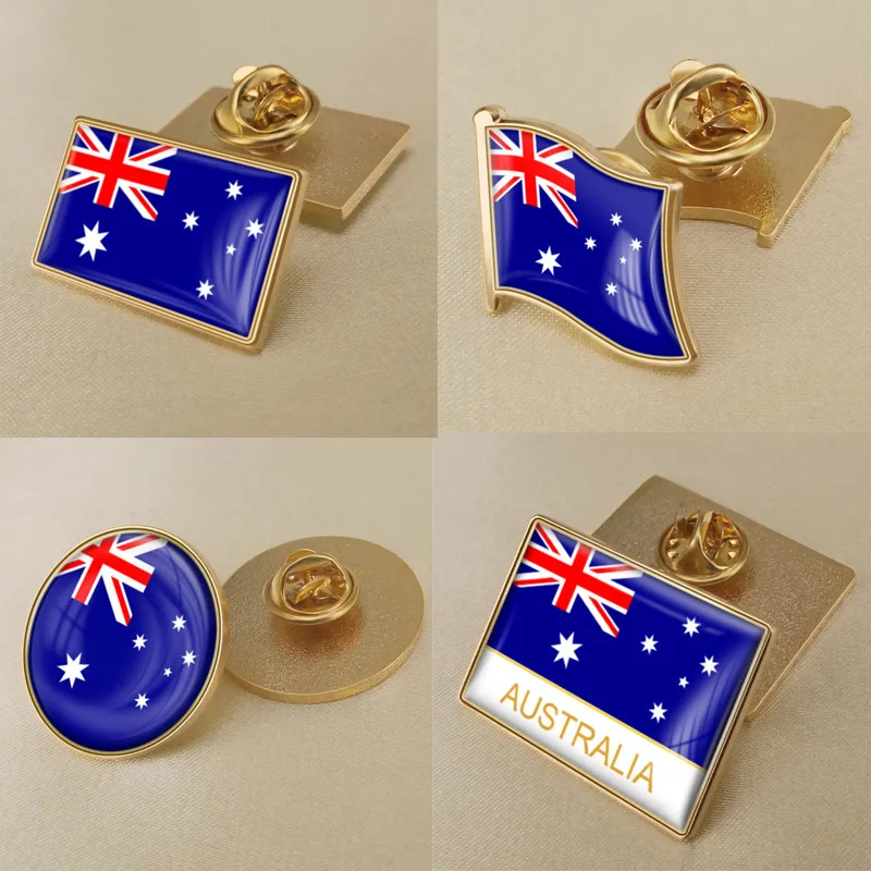 Australian Flag Pin Australia Brooches Australia Flag Pin
