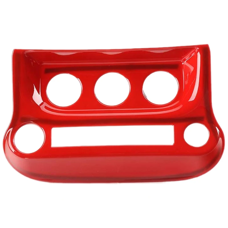 

Interior Accessories Air Conditioning Switch Panel Cover Trim for Jeep Wrangler 2011-2017(Red)