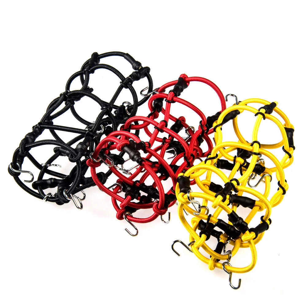 Universal Roof Rack Storage Elastic Rubber Rope Luggage Net