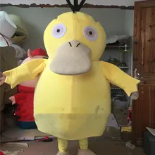 Милый большой желтый утенок взрослый маскарадный костюм Хэллоуин вечерние косплей игры платье подарок с фабрики