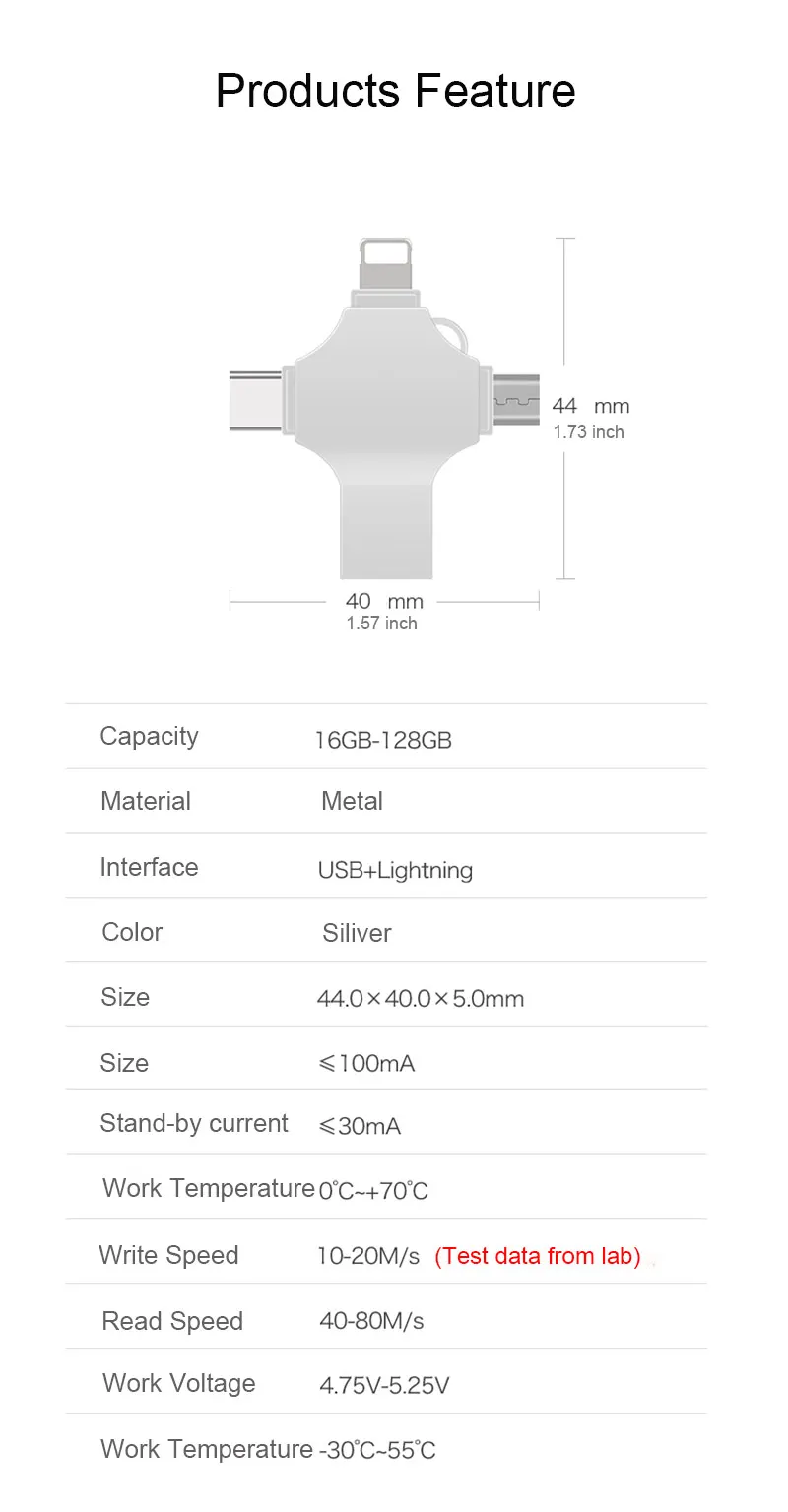 INGELON мини флешки 4 в 1 USB флэш-накопитель для USB iphone 64 Гб карта памяти OTG накопитель 3,0 256 ГБ 128 ГБ USB Personalizzata свадебный подарок ФЛЕШКА флешка гитара