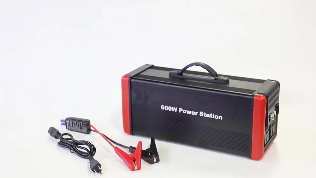 

500W Best camping use portable solar dynamo power generator power bank station