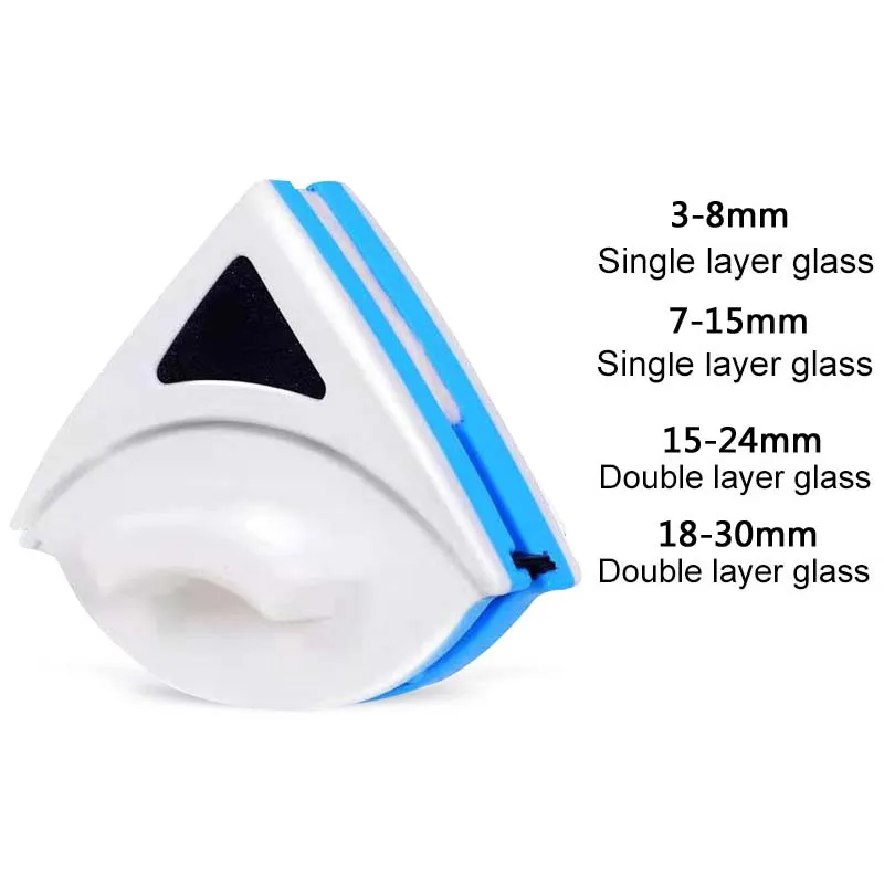 

Double Side Magnetic Window Cleaner Brush for Washing Windows Glass Cleaning Household Wash Window Wiper Magnet Glass Cleaner