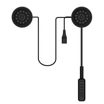 

Motorcycle Helmet Bluetooth Headset Earphone With Handsfree Mic Music Call 28GE