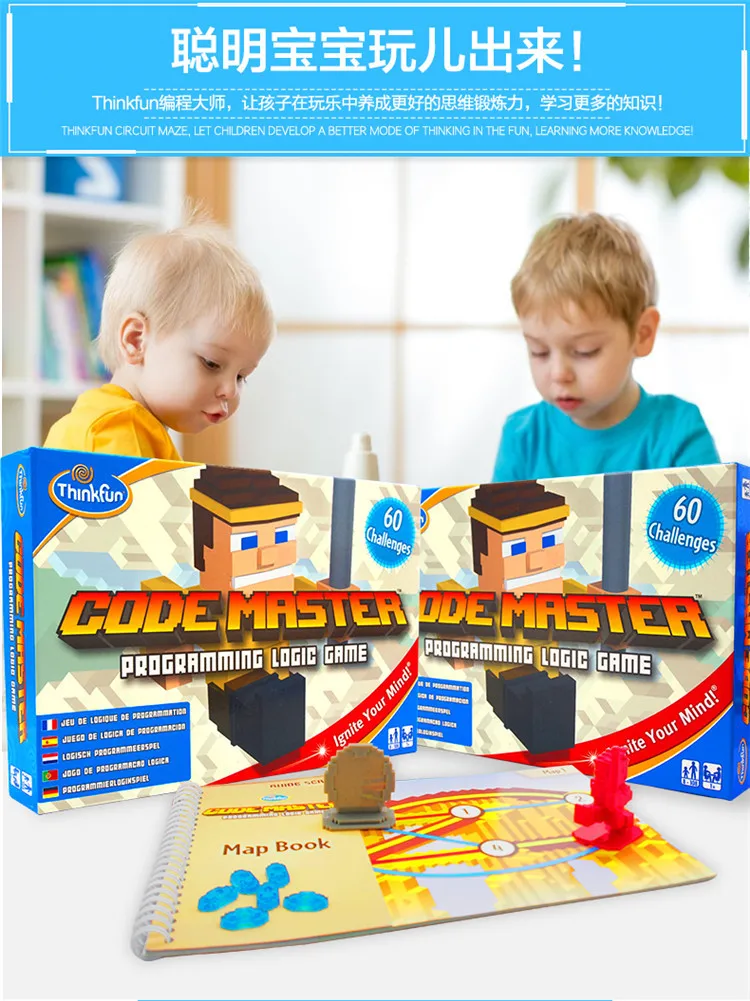 Америка ThinkFun Программирование мастер-код мастер настольная игра