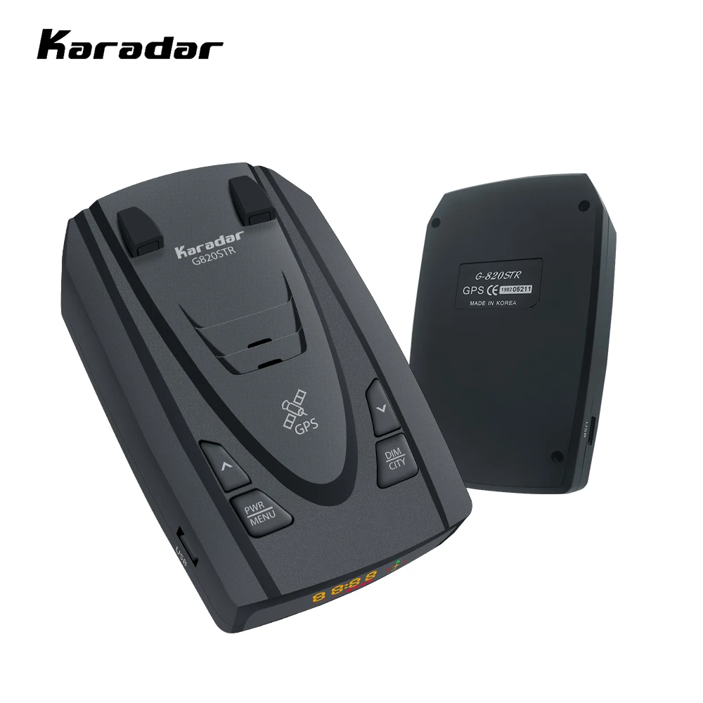 антирадар Karadar STR G820 Led 2 в 1 радар детектор с gps автомобилем Анти радары Полицейская