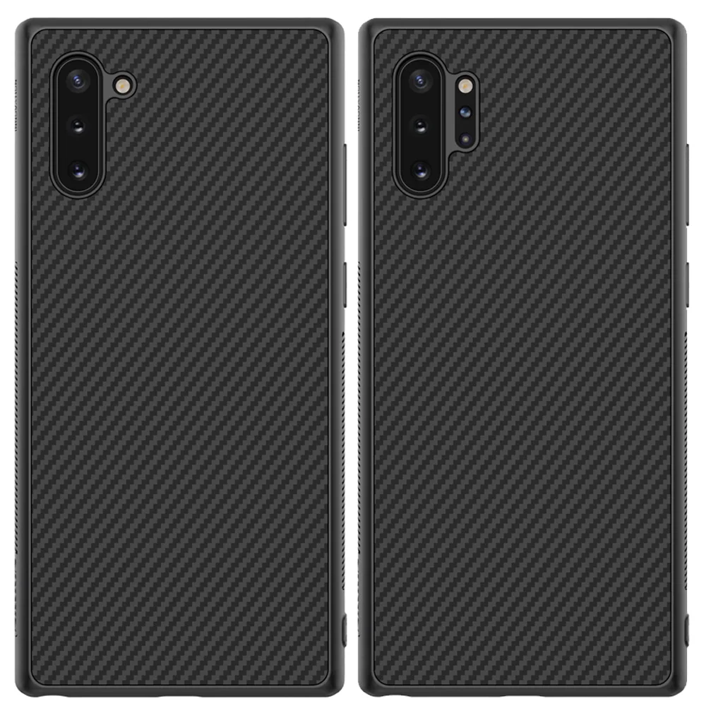 Nillkin Синтетический Чехол из углеродного волокна для Samsung Galaxy Note 10 Plus