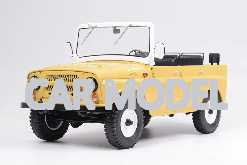 1:18 Масштаб сплава игрушечных транспортных средств Советского Союза UAZ-469 модель автомобиля SUV детских игрушечных автомобилей Аутентичные детские игрушки